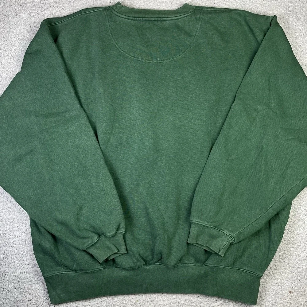 Vintage Nike Miami Hurricanes Center Swoosh Embroidered Faded Sweatshirt Sweater